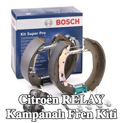 BOSCH Aksesuarları dahil tambur fren kiti, tekerlek fren silindiri ile — Citroën Relay