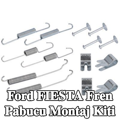 FEBI BILSTEIN Arka aks fren pabucu montaj kiti — 2012 Ford Fiesta