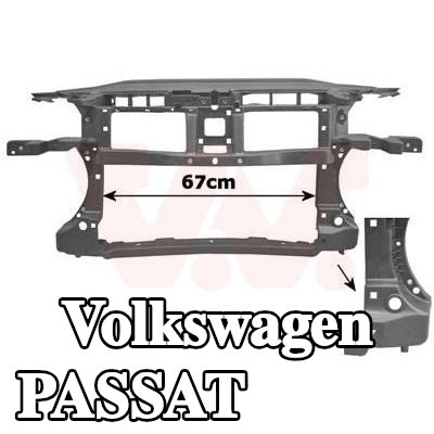 VAN WEZEL غطاء أمامي — 2008 Volkswagen Passat