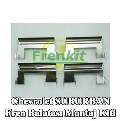 FRENKIT Fren balatası montaj kiti Ön Aks, Arka Aks — Chevrolet Suburban