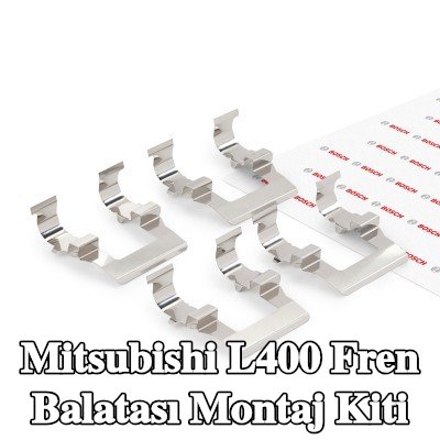 BOSCH Fren balatası montaj kiti — Mitsubishi L400