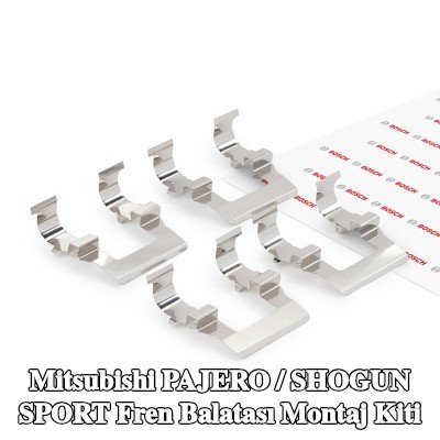 BOSCH Fren balatası montaj kiti — Mitsubishi Pajero / Shogun Sport
