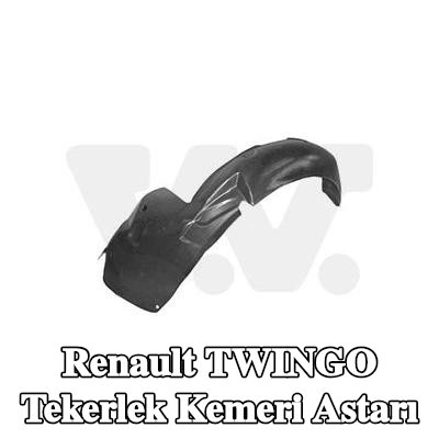 VAN WEZEL Tekerlek kemeri kaplaması Sol Ön, Plastik — 2012 Renault Twingo