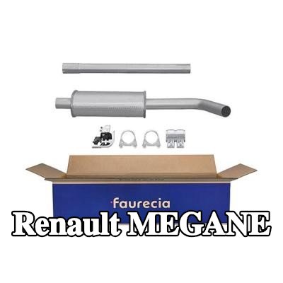HELLA كاتم صوت وسط مع قطع التثبيت — Renault Megane