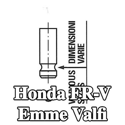 FRECCIA Emme valfi Nitrürlenmiş valf gövdesi — Honda Fr-v