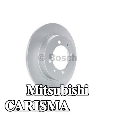 BOSCH القطر الخارجي لقرص المكابح: 260mm, صلب, مطلي — Mitsubishi Carisma