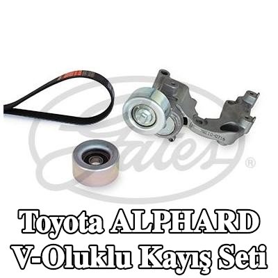 GATES V-Ribbed Kayış Seti Micro-V Kiti, Micro-V® Stretch Fit™ — Toyota Alphard