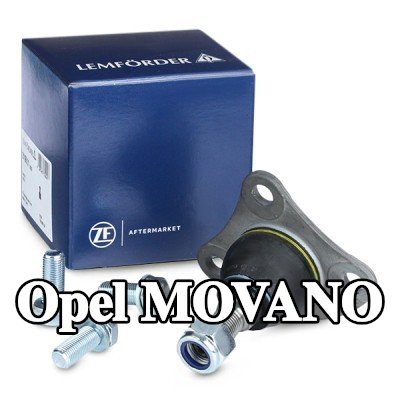 LEMFÖRDER مفصل كروي للمحور الأمامي الأيسر, المحور الأمامي الأيمن — Opel Movano