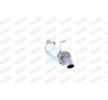 WALKER Arka susturucu 10mm, montaj parçaları olmadan — 2012 Toyota Auris (6)