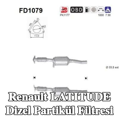AS Dizel partikül filtresi — Renault Latitude