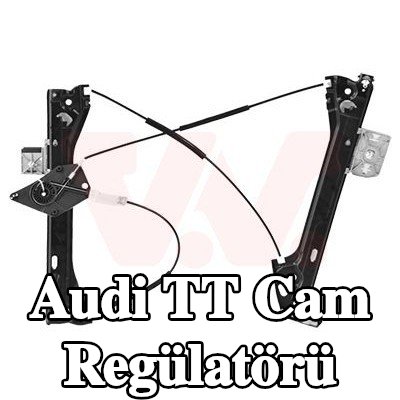 VAN WEZEL Cam regülatörü Sağ Ön, Elektrikli, elektrik motoru olmadan — Audi Tt