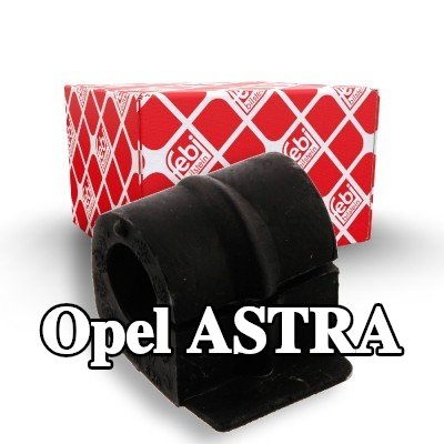 FEBI BILSTEIN جلبة قضيب مانع للانقلاب المحور الأمامي, 22mm, مطاط — 1997 Opel Astra
