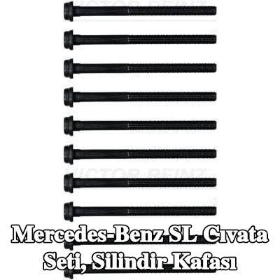 REINZ Cıvata Kiti, silindir kafası M11, 141mm — 2002 Mercedes-Benz Sl