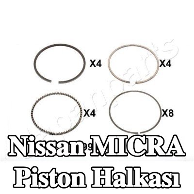 JAPANPARTS Piston Halkası — Nissan Micra