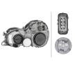 HELLA Far Sağ, H6W, H7/H7, PY21W, ampullü, far seviyeleme motorlu, Gösterge Rengi: şeffaf — Mercedes-Benz Clk (4)