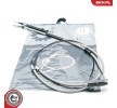 ESEN SKV El freni kablosu Sol Arka, Sağ Arka, 1550+845 / 1550+845mm — Opel Omega (4)