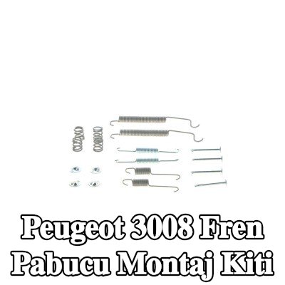 BOSCH Yaylı fren pabucu montaj kiti — Peugeot 3008