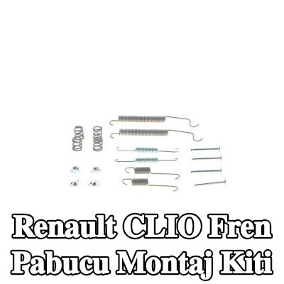 BOSCH Yaylı fren pabucu montaj kiti — Renault Clio
