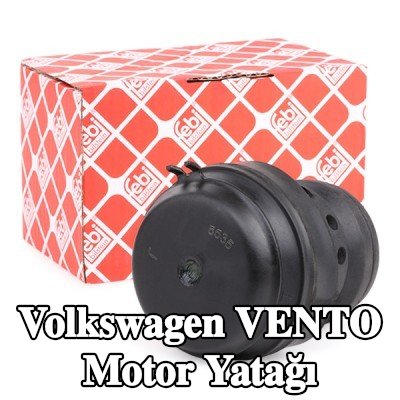 FEBI BILSTEIN Motor yatağı Ön, Elastomer — Volkswagen Vento