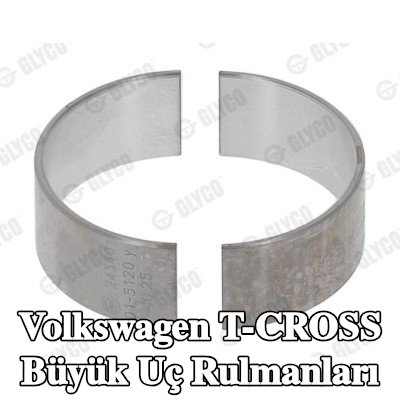 GLYCO Büyük Uç Yatakları Çelik tabanlı alüminyum alaşımı — Volkswagen T-cross