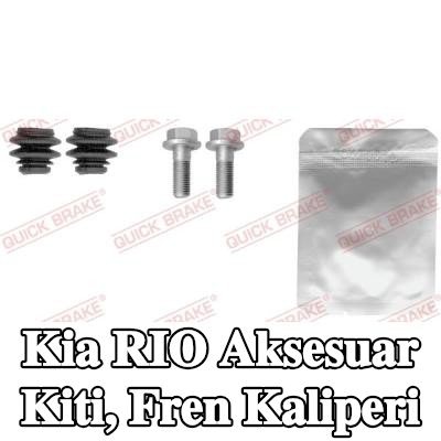 QUICK BRAKE Aksesuar Kiti, fren kaliperi — Kia Rio