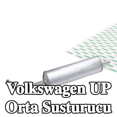 IZAWIT Orta susturucu — 2012 Volkswagen Up