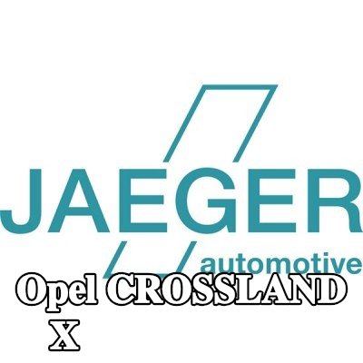 JAEGER مجموعة كهربائية لخط السحب قياسية — Opel Crossland X