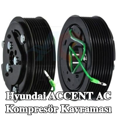 ACAUTO AC kompresör kavraması — 2000 Hyundai Accent