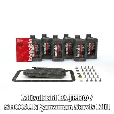 TCMATIC Şanzıman servis kiti Yağ Değişimi (boşaltma yoluyla), aksesuarlarla, standart yağ değişimi için yağ miktarı ile — 2000 Mitsubishi Pajero / Shogun