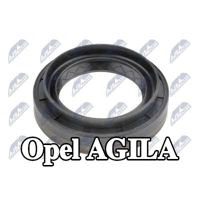 NTY مجموعة إصلاح, المحور القصير المحور الدافع — Opel Agila