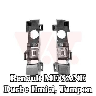 VAN WEZEL Darbe Emici, sol ön tampon, Sağ ön — Renault Megane