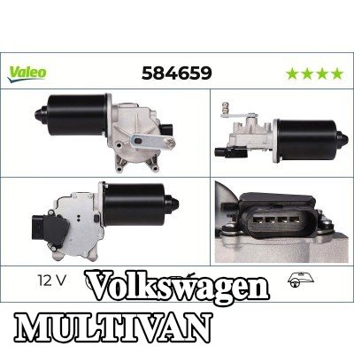 VALEO محرك المساحات الأمامي, 12V — 2012 Volkswagen Multivan