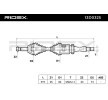 RIDEX Tahrik mili Ön Aks Sağ, 919mm — Ford Transit Courier (7)