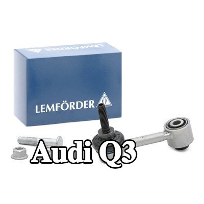 LEMFÖRDER وصلة قضيب مانع الانقلاب المحور الخلفي الأيسر, المحور الخلفي الأيمن, مع ملحقات — 2012 Audi Q3