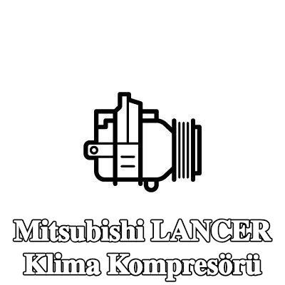 NRF PAG kompresör yağı içeren klima kompresörü — 1992 Mitsubishi Lancer