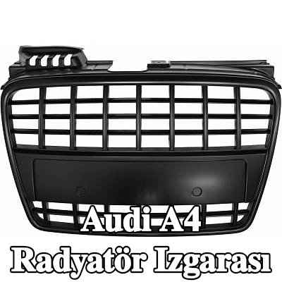 DIEDERICHS HD Tuning Radyatör Izgarası, siyah — 2005 Audi A4