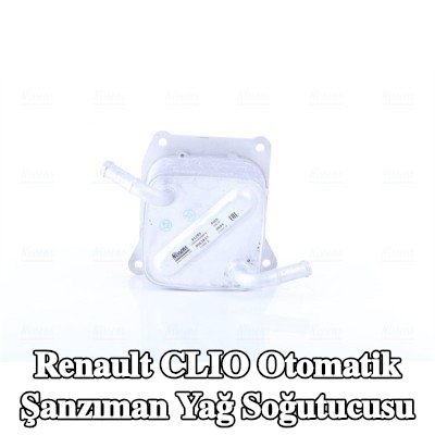NISSENS Contalı/sızdırmazlık elemanlı otomatik şanzıman yağ soğutucusu — Renault Clio