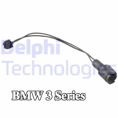 DELPHI مجموعة ملامسات التحذير، تآكل وسادات الفرامل — 1990 BMW 3 Series