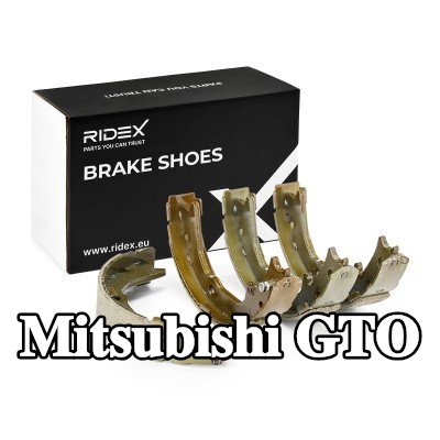 RIDEX مجموعة أحذية الفرامل للمحور الخلفي, 167mm — Mitsubishi Gto