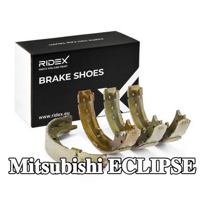 RIDEX مجموعة أحذية الفرامل للمحور الخلفي, 167mm — 1992 Mitsubishi Eclipse