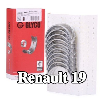 GLYCO محمل العمود المرفقي من سبائك الألومنيوم على قاعدة فولاذية — Renault 19