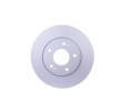 HELLA Fren diski PRO, Outer Diameter: 276mm, içten havalandırmalı, Kaplamalı, tekerlek yatağı olmadan, tekerlek göbeği olmadan, tekerlek saplamaları olmadan — 2002 Mitsubishi Eclipse (1)