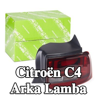 VALEO Arka lamba ORİJİNAL PARÇA, Sağ — Citroën C4