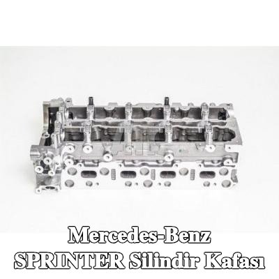 AMC Valf kılavuzları ile silindir kafası, valf yuvaları ile, eksantrik mili (ler), valf yayları olmadan, valfsız — 2022 Mercedes-Benz Sprinter