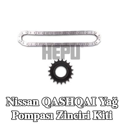 HEPU Yağ pompası zinciri kiti — 2006 Nissan Qashqai
