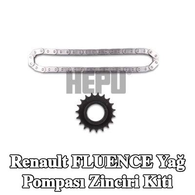 HEPU Yağ pompası zinciri kiti — 2012 Renault Fluence