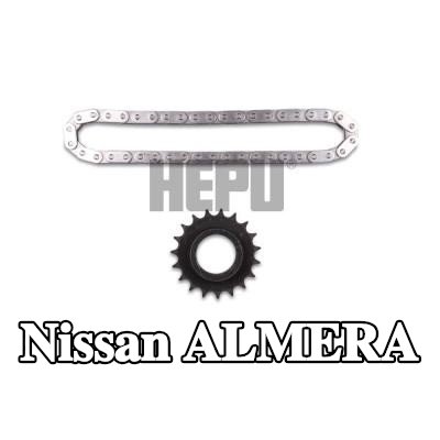 HEPU طقم سلسلة مضخة الزيت — Nissan Almera