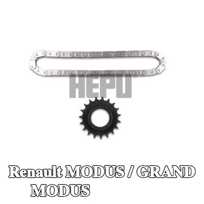 HEPU طقم سلسلة مضخة الزيت — Renault Modus / Grand Modus
