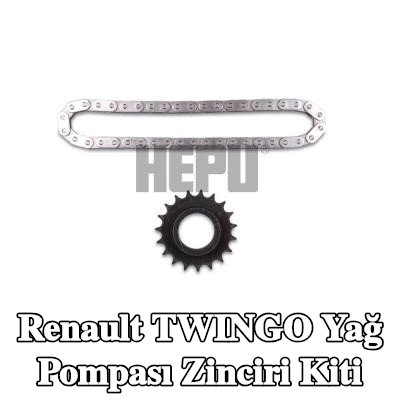 HEPU Yağ pompası zinciri kiti — 2012 Renault Twingo