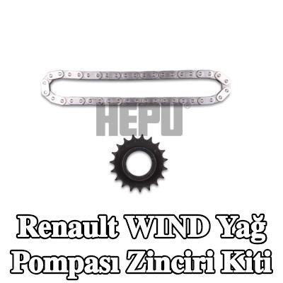 HEPU Yağ pompası zinciri kiti — Renault Wind